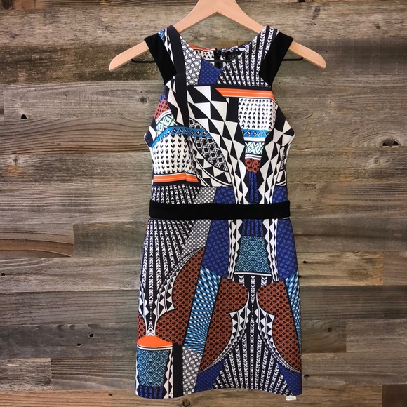 Topshop Dresses & Skirts - Topshop Geopmetric Print Body-Con Mini Dress 2